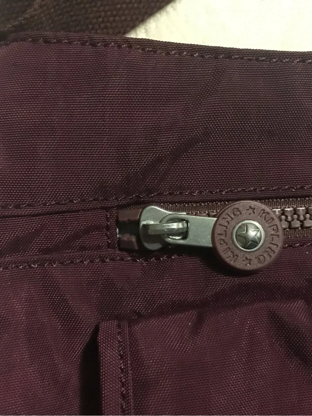 KIPLING BAG CROSSBODY PLUM MEDIUM